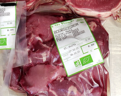 Angus bio - bourguignon congelé