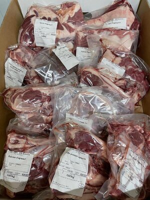 Colis demi agneau fermier-ferme durbois