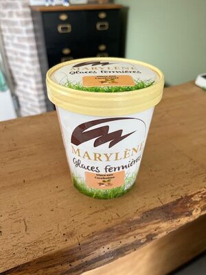Glace aux cacahuètes