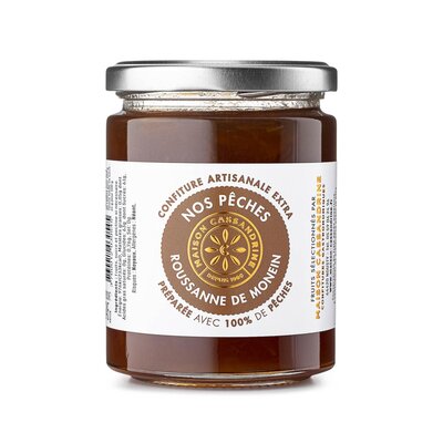 Confiture extra de pêches roussanne de monein