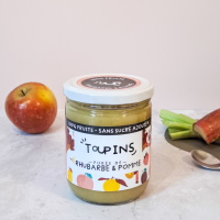 Purée de rhubarbe & pomme