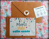 Carte à planter merci pour cette annee