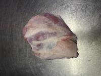 Palette de porc avec os