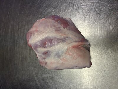 Palette de porc avec os