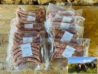 Colis saucisse mix 5kg - porc plein air