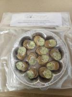 12 coquilles à la bourguignonne