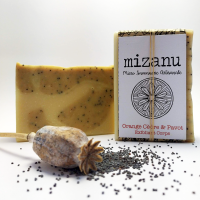 Savon orange cèdre & pavot