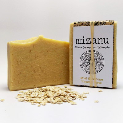 Savon miel avoine