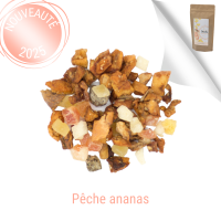 Soleil glacé - infusion glacée pêche ananas