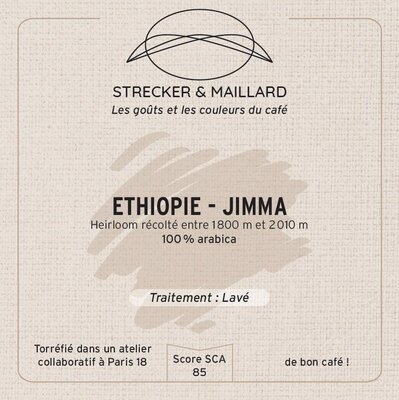 Café grain - ethiopie jimma - torréf. medium