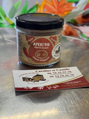 🥣 aperi pig olives et ail 100 gr