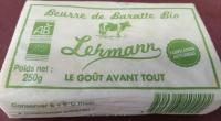 Beurre de baratte lehmann bio 250gr