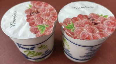 Yaourt brassé framboise lehmann bio 2 x 125gr