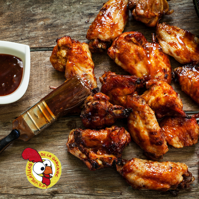 🍗 chicken wings saveur bbq x6
