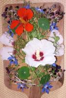 Planche apéro 'veggie fleurie' 4 personnes