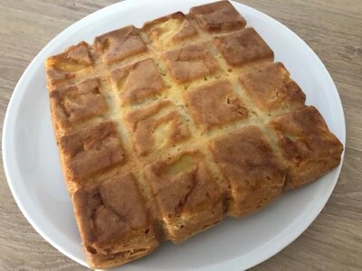 Gâteaux moelleux pommes 🍎caramel x 6/8 pers