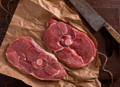 Gigot d'agneau tranché (2 pieces)