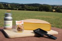 Fromage à raclette 1/2 de meule cèpe