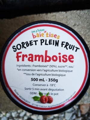 Sorbet framboise
