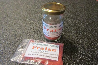 Poudre de fraise