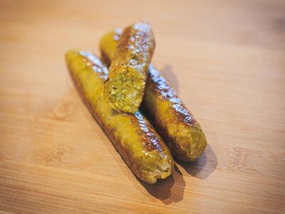 Saucisses de pois cassés au curry 4x55g