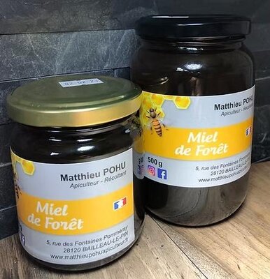🍯 miel de forêt –  brut & authentique