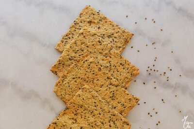 🌾 crackers graines de chanvre