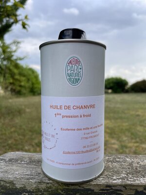 Huile de chanvre bio