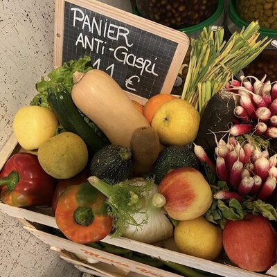 Panier anti gaspi