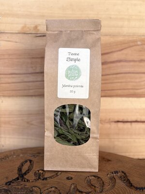 Tisane menthe poivrée