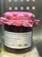 Confiture pomme-vanille  jardin des calotiers