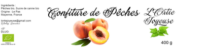 Confiture de pêche