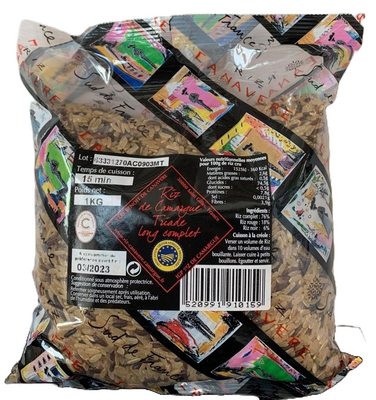 Riz de camargue igp long triade étuve 1kg