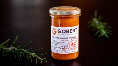 Confiture abricot romarin -promo ddm dépassée