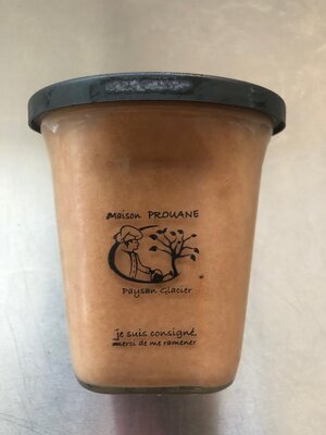 Sorbet fermier caramel pom'salé bio
