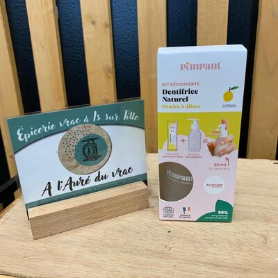 Pimpant kit découverte dentifrice