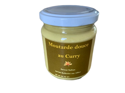Moutarde douce au curry