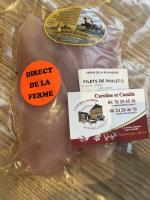2 filets de poulet fermier (max 385 gr)