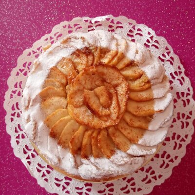 W) torta di mele