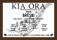 Kia ora 1kg - origine brésil - en grains