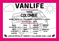 Vanlife 250g - origine colombie - en grains
