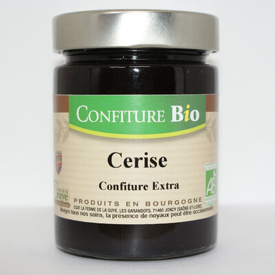 Confiture cerise bio promo -50%