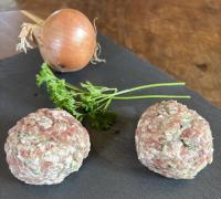 Boulettes épice de porc bio 240g (2 pièces)
