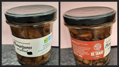Champignons au naturel