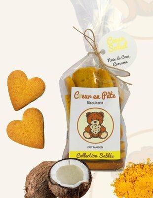 Sablés coeur soleil 100g