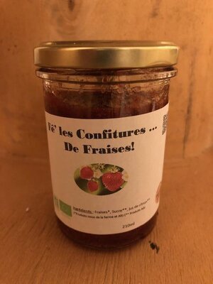 Confiture de fraises (200ml)