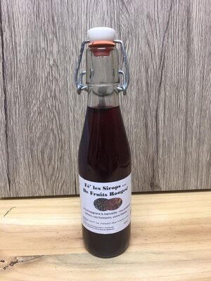 Sirop de fruits rouges