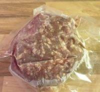 Haché d'ovin façon steaks