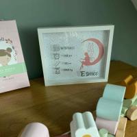 Cadre de naissance personnalisable