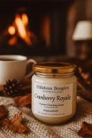 Bougie parfumée forêt boréale